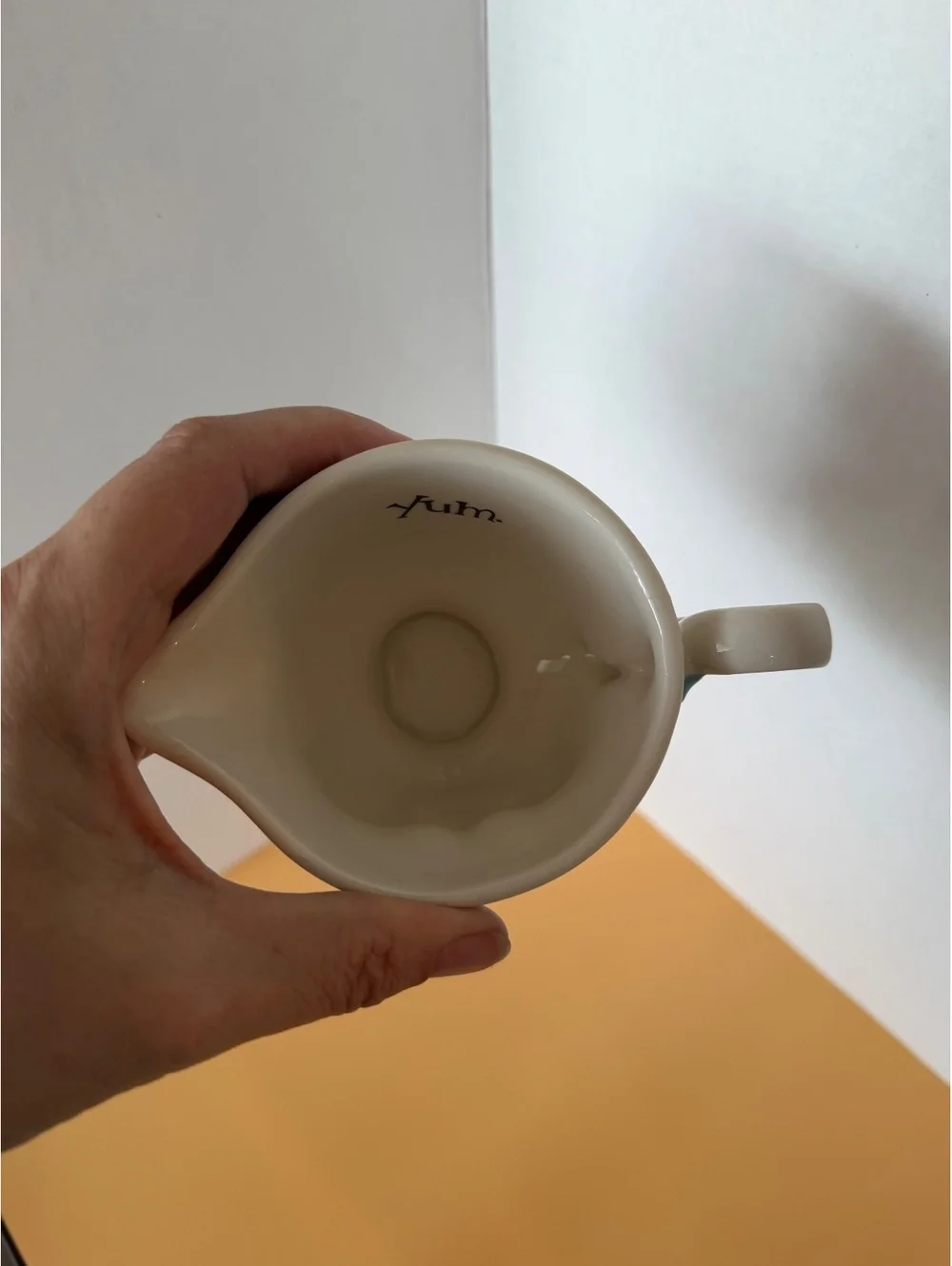 Baileys Ceramic Creamer Pitcher with Winking Face Design